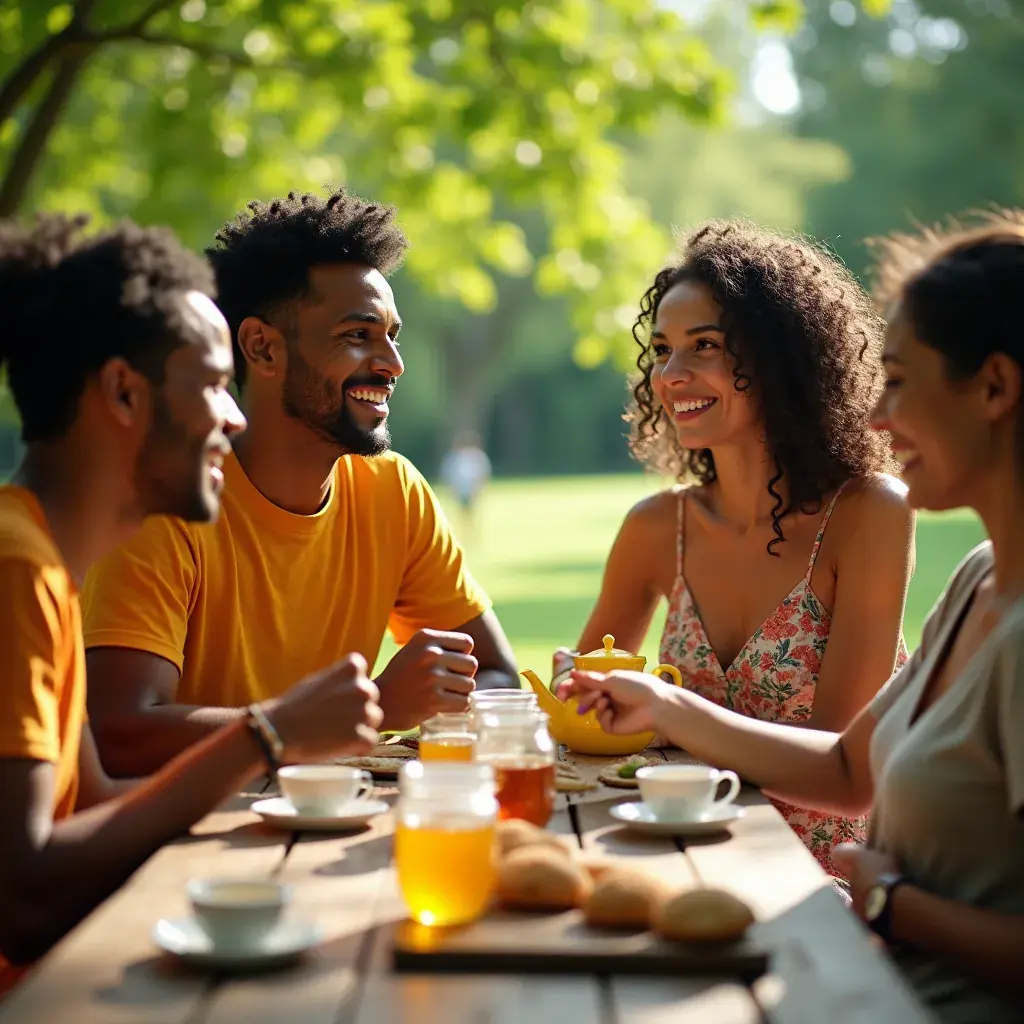 Team working together